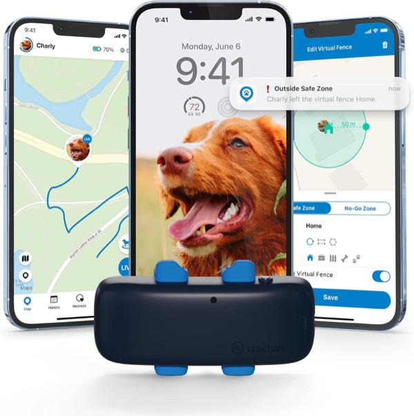 Jiobit Lightweight and Water-Resistant Real-Time GPS Dog Tracker
